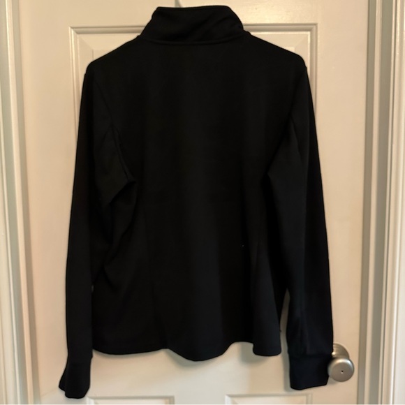 Mondetta Black Zip Up Jacket, Size XL - Picture 2 of 5